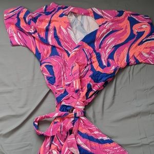 Lilly Pulitzer wrap dress